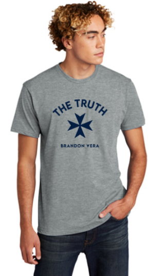 Truth Logo, Full Front. Tee Athleisure.