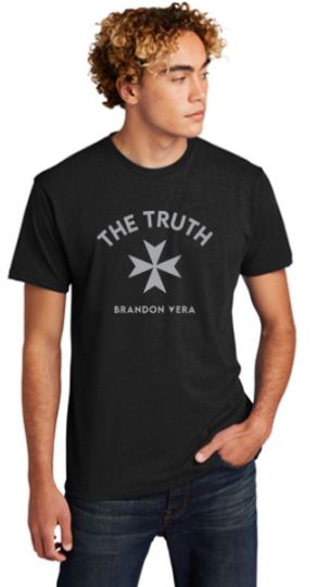 Truth Logo, Full Front. Tee Athleisure.