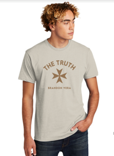 Truth Logo, Full Front. Tee Athleisure.