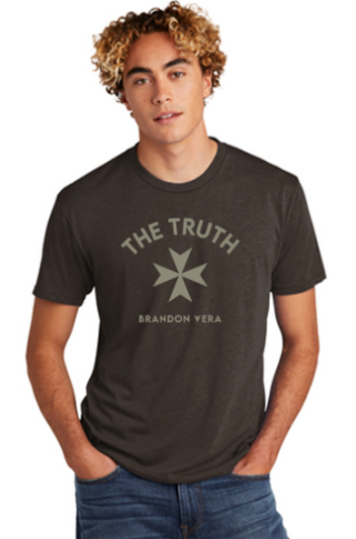 Truth Logo, Full Front. Tee Athleisure.