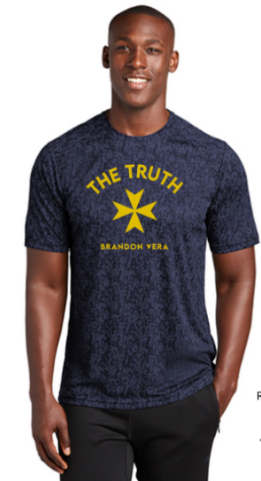 Truth Logo, Tee Workout. DigiCamo. Full Front