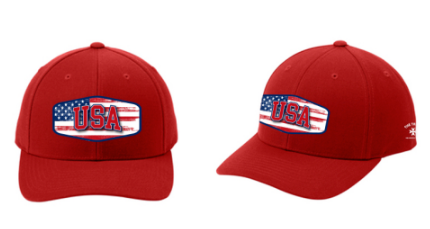 USA! USA! Snapback Curvebill Cap