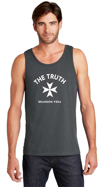 Truth Logo, Full Front. Tank Top.