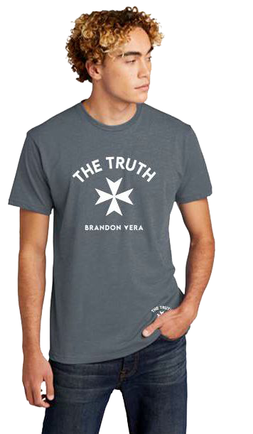 Truth Logo, Full Front. Tee Athleisure.