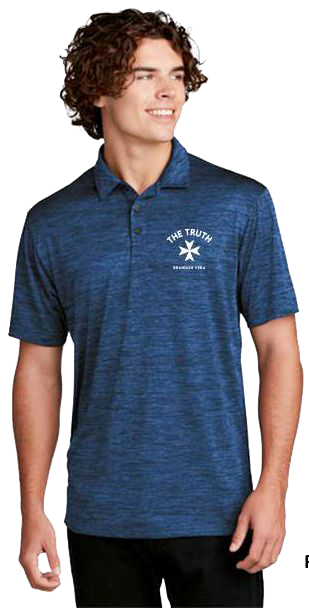 Truth Logo, Left Chest. Polo.