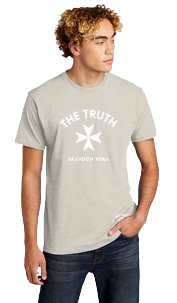 Truth Logo, Full Front. Tee Athleisure.