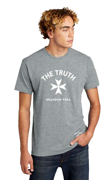 Truth Logo, Full Front. Tee Athleisure.
