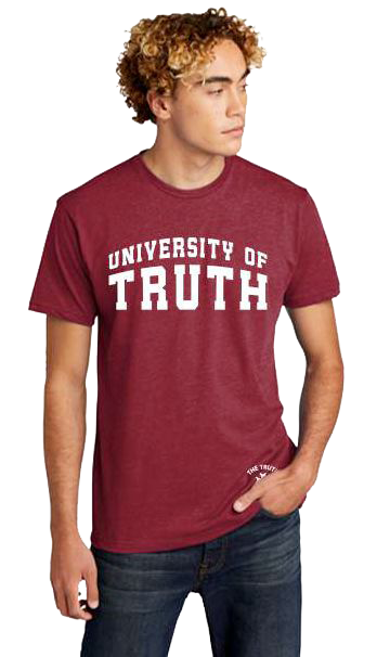 University of Truth, Full Front. Tee Athleisure.